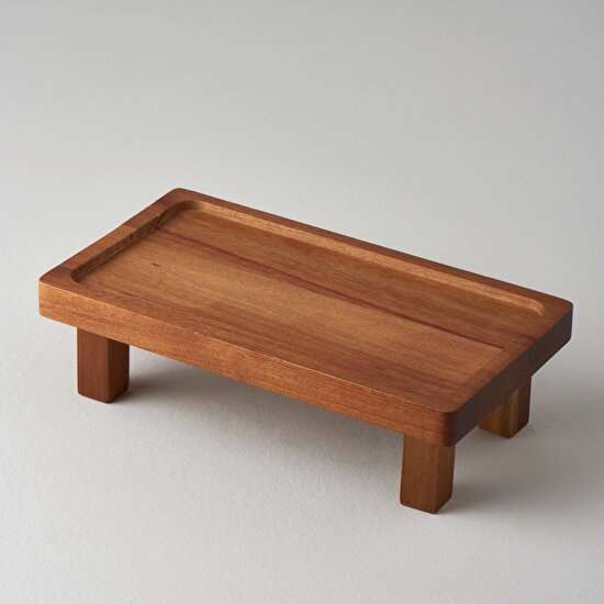 Linens Accacia 25x14x7 cm Ayaklı Tepsi
