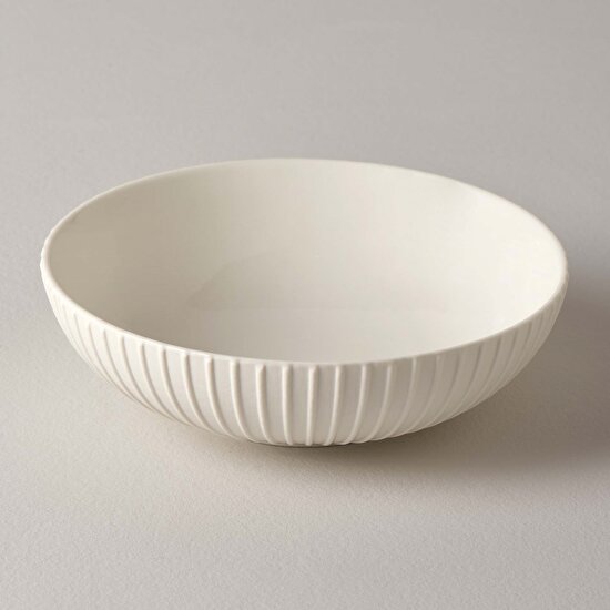 Linens Trend Porselen 18 cm Kase Beyaz