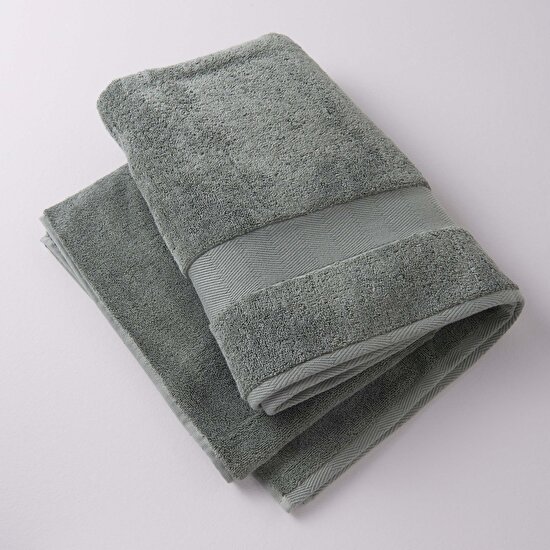 Linens Premium 85x150 cm Banyo Havlusu Haki