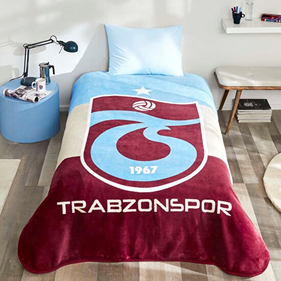 Lisanslı Trabzonspor Üç Renk Battaniye