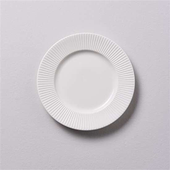 Linens Trend Porselen 21 cm Pasta Tabağı Beyaz