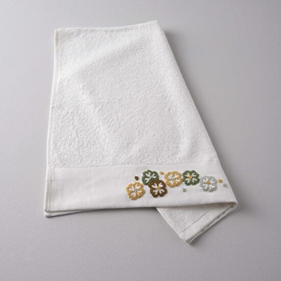Linens Liliya Bambu 50X85 cm Yüz Havlusu Ekru