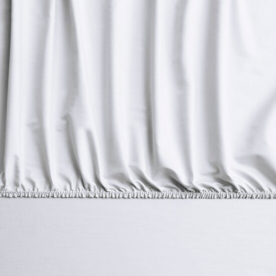 Linens Mix&Match Pamuk Saten Süperking Size Lastikli Çarşaf Ekru