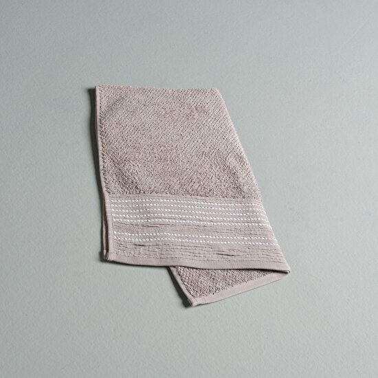 Linens Hera Pamuk 50X85 cm Yüz Havlusu K.Gri