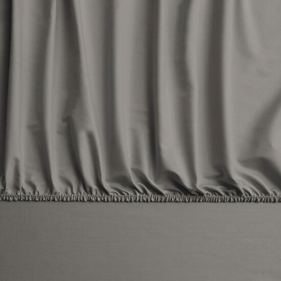 Linens Mix&Match Pamuk Saten Süperking Size Lastikli Çarşaf Vizon