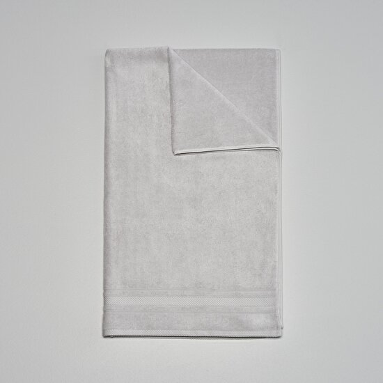 Linens Soft Pamuk 85x150 cm Banyo Havlusu Gri