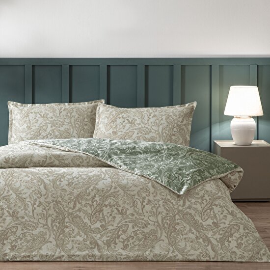 Linens Sc Allday Sherpa Nevresim Takımı Çift Kişilik Gri