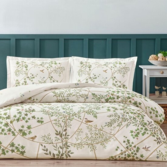 Linens Sc Windsor Nevresim Takımı Çift Kişilik Yeşil