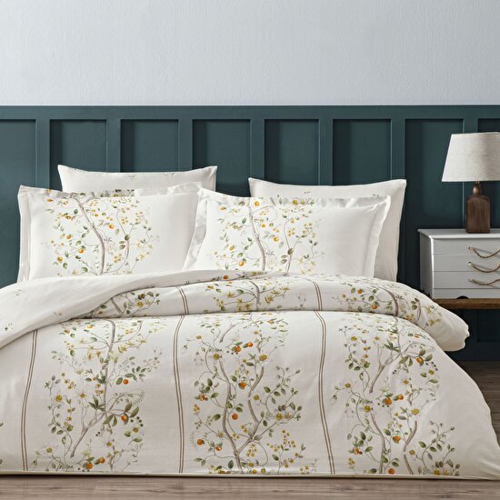 Linens Sc Kamquat Nevresim Takımı Tek Kişilik Turuncu
