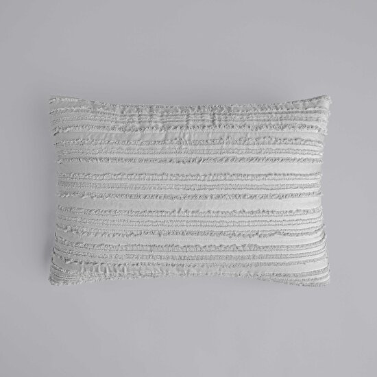 Linens Gorgeous 40x60 cm Kırlent Kılıfı Gri