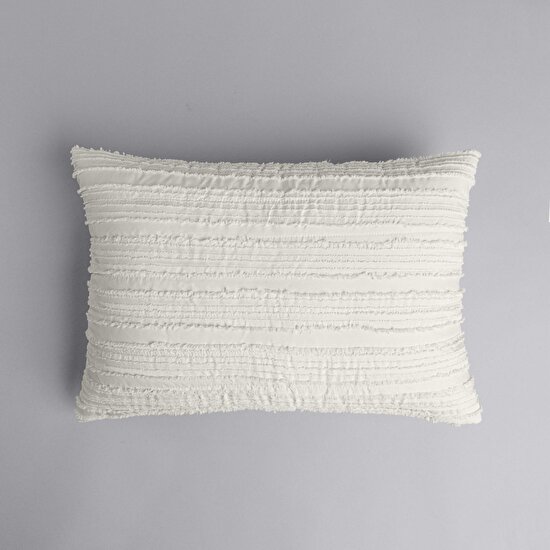 Linens Gorgeous 40x60 cm Kırlent Kılıfı Beyaz