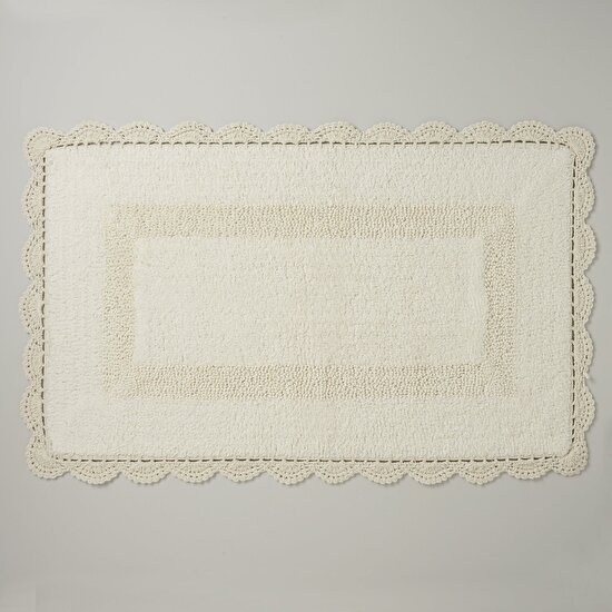 Linens Kremi Banyo Paspası Ekru 60x100 cm