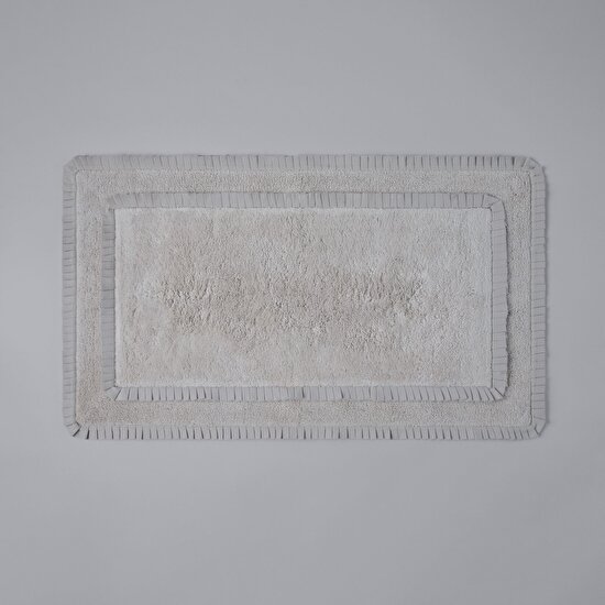 Linens Ruffle 70X120 cm Banyo Paspası Vizon