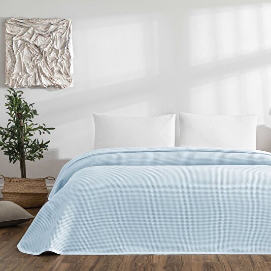 Linens Bsp Çift Kişilik Pike Mavi