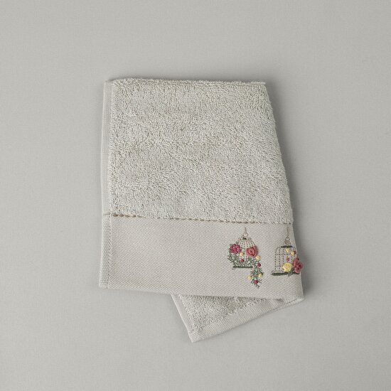 Linens Glade Bambu El Havlusu 30x45 Cm Stone