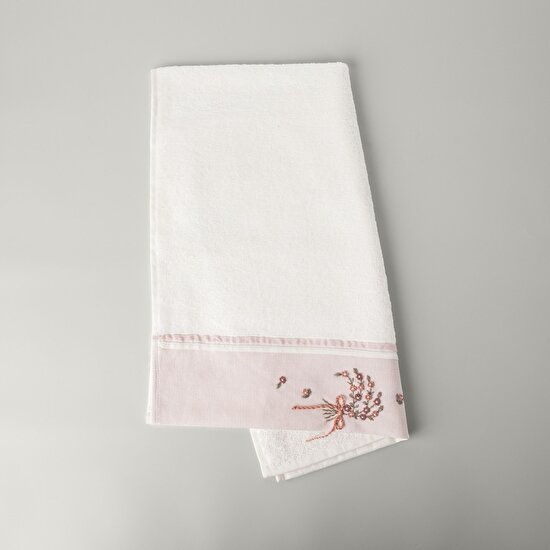 Linens Bella Bambu Yüz Havlusu 50X85 Cm Ekru