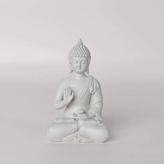 Linens Budha 11,5x8x18 cm Dekor Naturel