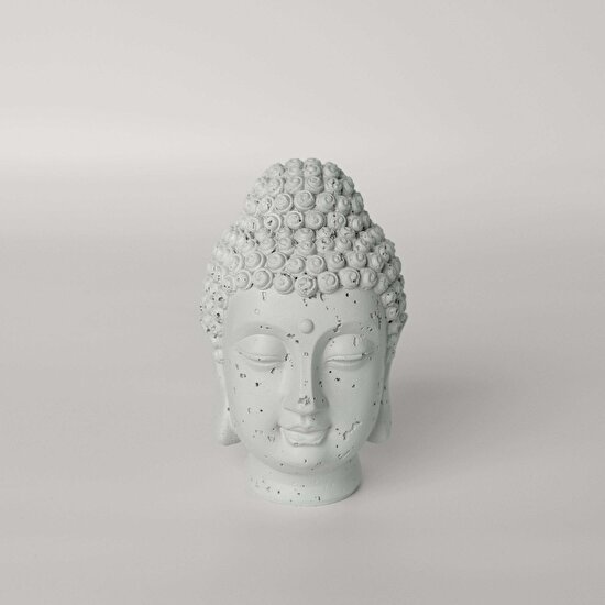 Linens Budha Portrait 11x10x16 cm Dekor Naturel