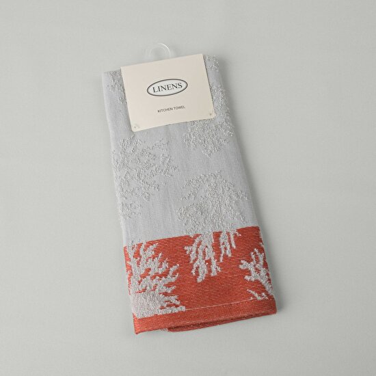 Linens Coral 40x60 cm Kurulama Bezi Gri