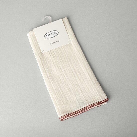 Linens Lou 40x60 cm Kurulama Bezi Ekru