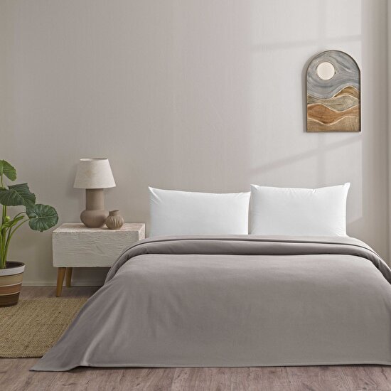 Linens Monty Pamuk Çift Kişilik Pike Vizon
