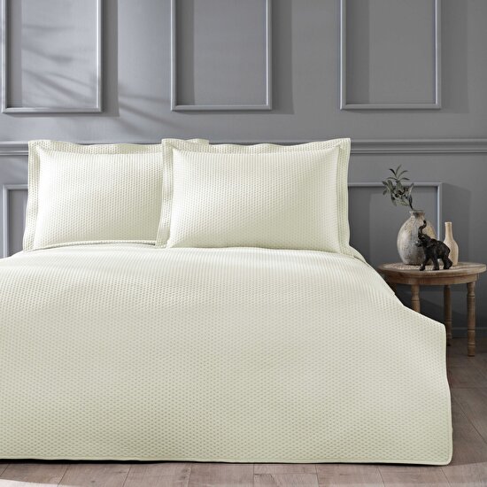 Linens Mist Tek Kişilik Yatak Örtüsü Seti Kum
