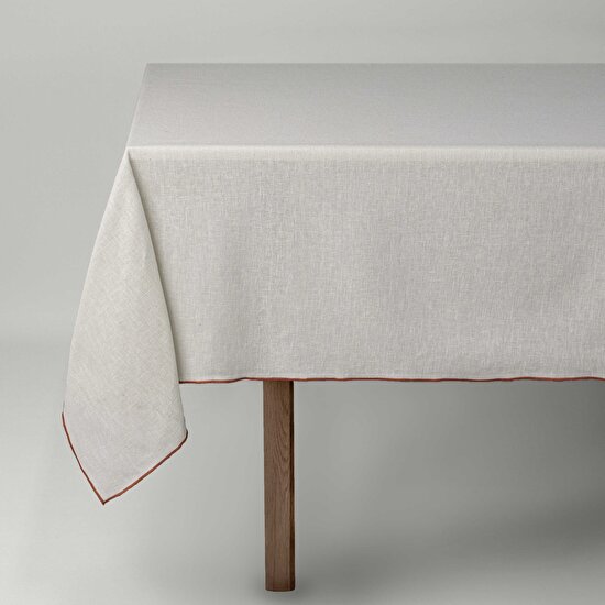 Linens Fannie 150x250 cm Masa Örtüsü Natural