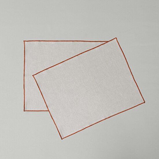 Linens Fannie 2'li 35x45 cm Peçete Natural
