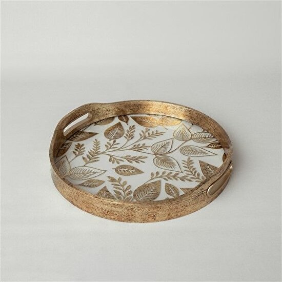Linens Pollen Pvc-Cam 32 cm Dekoratif Gold