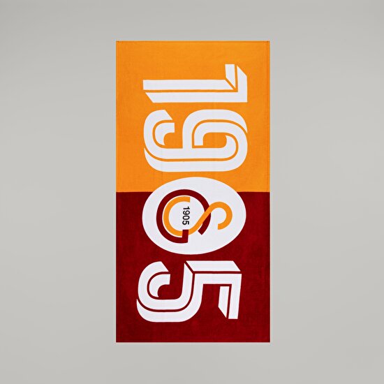 Lisanslı Galatasaray 1905 Logo Pamuk 75x150 cm Plaj Havlusu