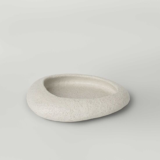 Linens Lucio 25x21x6 cm Dekoratif Tabak Natural