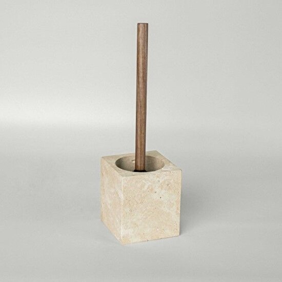 Linens Marble 10,3x10,3x11,5 cm Tuvalet Fırçası