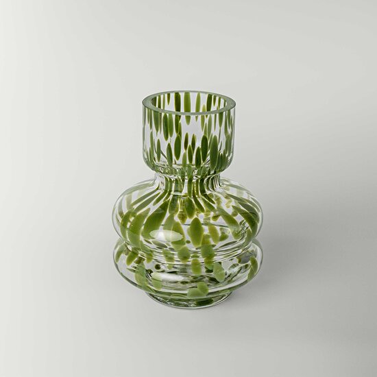 Linens Roger Vazo 12x7,5x16 cm Yeşil