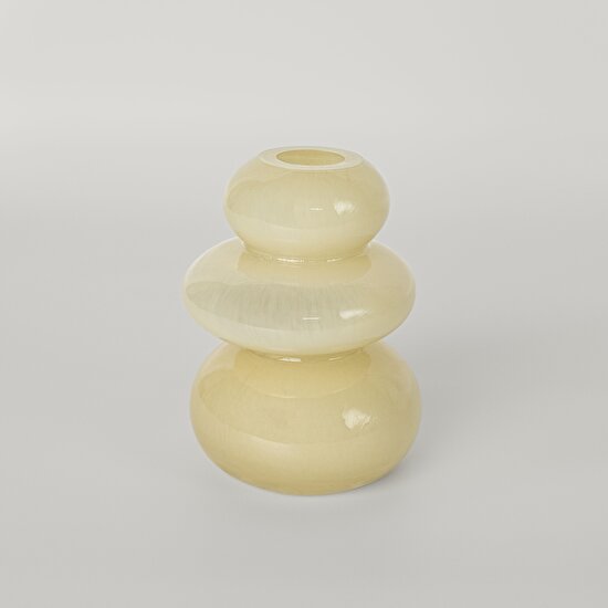 Linens Judd Vazo 11x11x15,5 cm Sarı