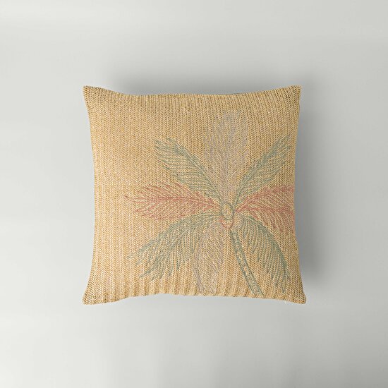 Linens Elvidi 43x43 cm Kırlent Kılıfı Natural
