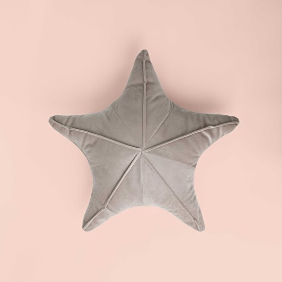 Linens Chilton 48x48 cm Kırlent Kılıfı Gri