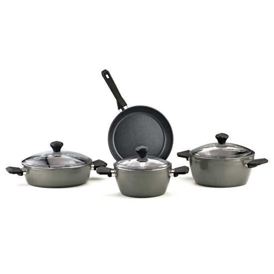 Pierre Cardin Graniks Diamond Cook 7 Parça Tencere Seti