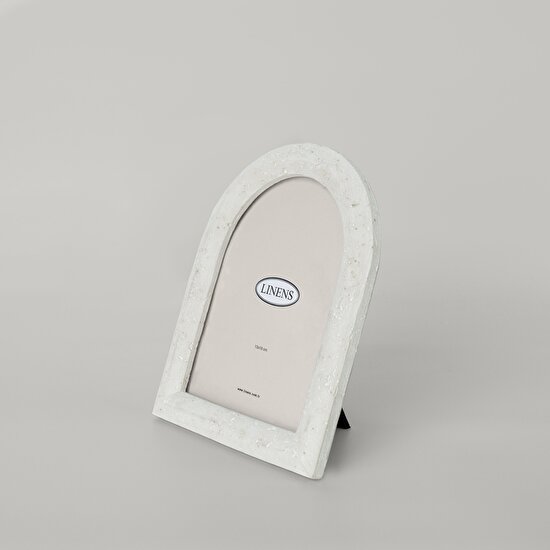 Linens Larin 13x18 cm Çerçeve Oval Gri