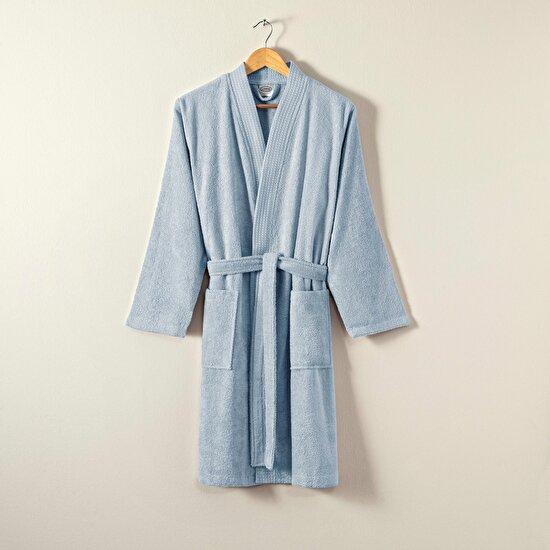 Linens Cozy Bambu S/M Bornoz Mavi