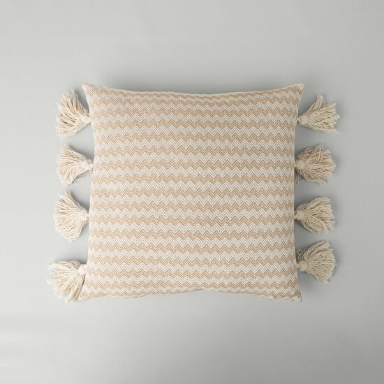 Linens Tendai 45x45 cm Kırlent Kılıfı Vizon