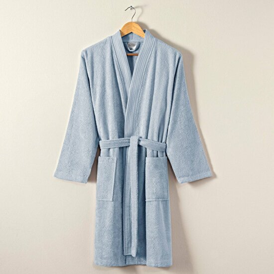 Linens Cozy Bambu S/M Bornoz Mavi