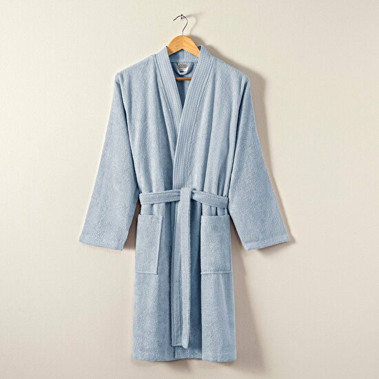 Linens Cozy Bambu L/XL Bornoz Mavi