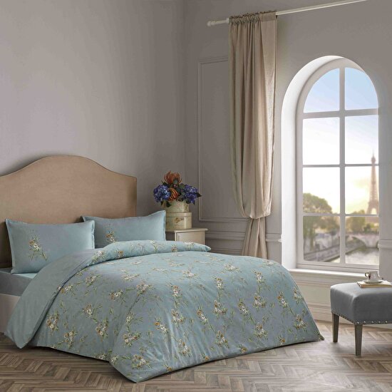 Linens Sc Allday Luce Nevresim Takımı Tek Kişilik Mavi