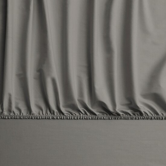Linens Mix&Match Pamuk Saten Çift Kişilik Lastikli Çarşaf Vizon
