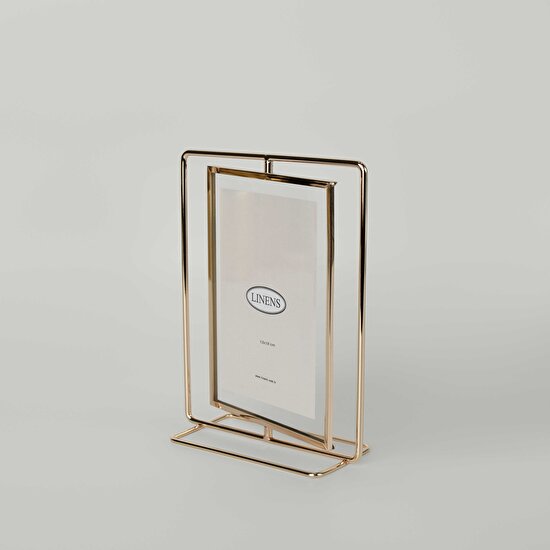 Linens Metal Linery 13x18 cm Çerçeve Gold