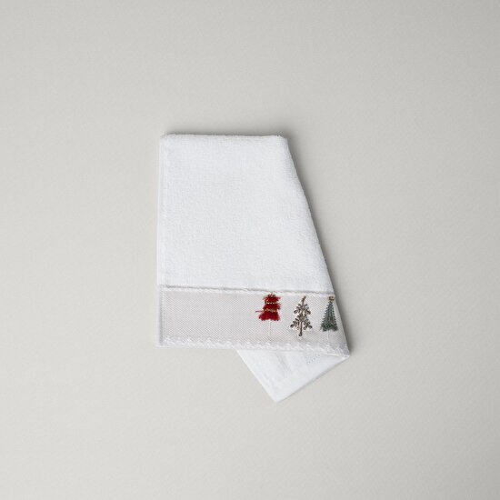 Linens Pine Pamuk 30x45 Cm El Havlusu Ekru