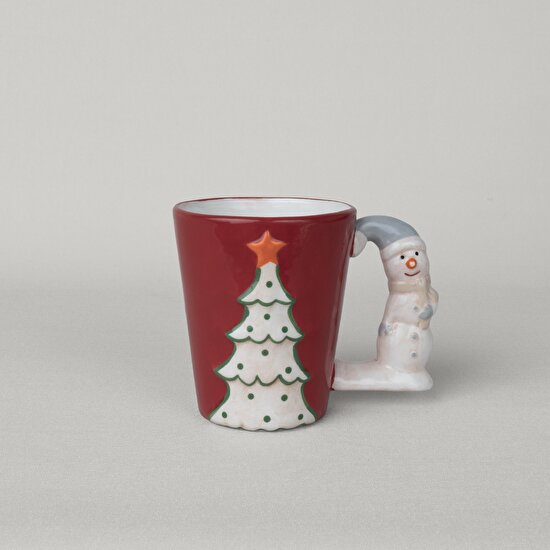 Linens Pine Dolomit 450 ml Kupa Kırmızı