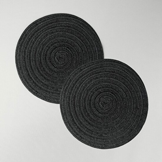 Linens Wanella 2'li 38 cm Amerikan Servisi Siyah