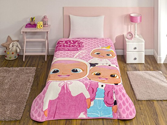 Lisanslı Cry Babies Tek Kişilik Battaniye