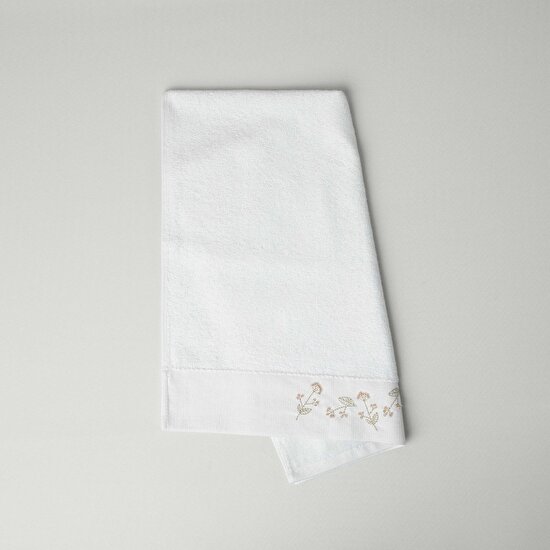 Linens Mirel Bambu 50x85 Cm Yüz Havlusu Beyaz